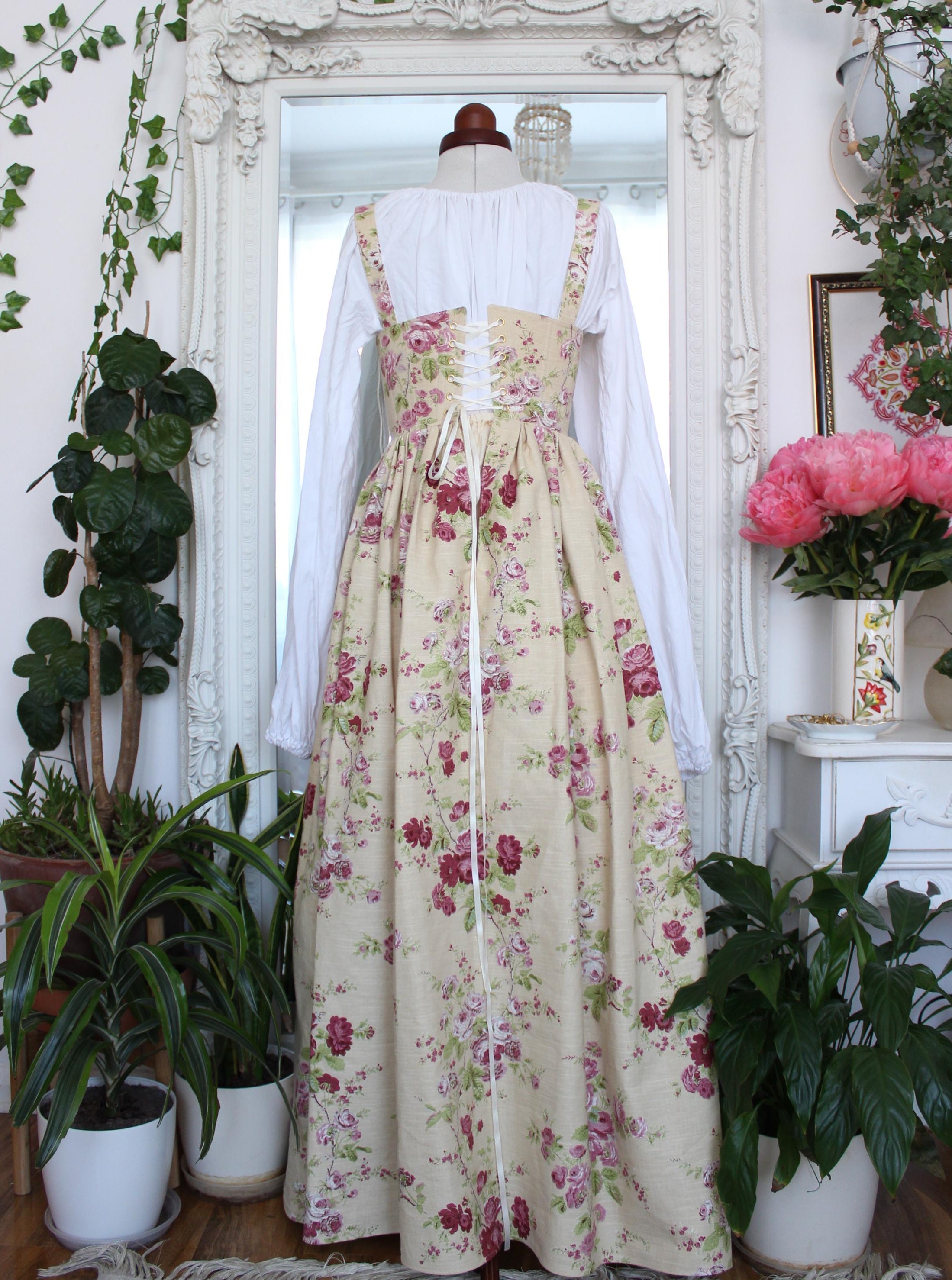 Corset Dress | Vintage Fabric | Made to Order