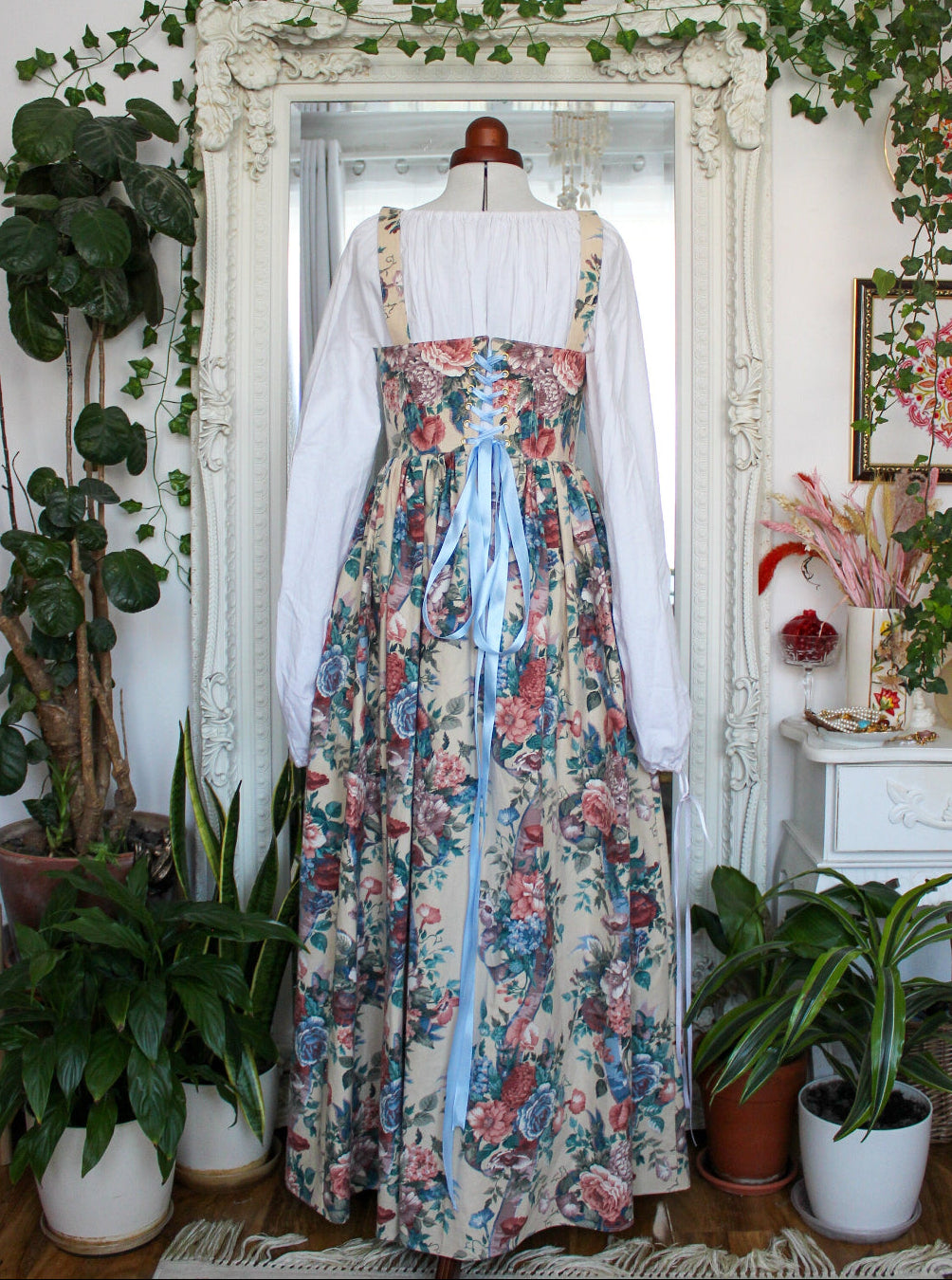 Corset Dress | Vintage Fabric | Made to Order