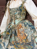 Tapestry Corset and Skirt | Made to Order