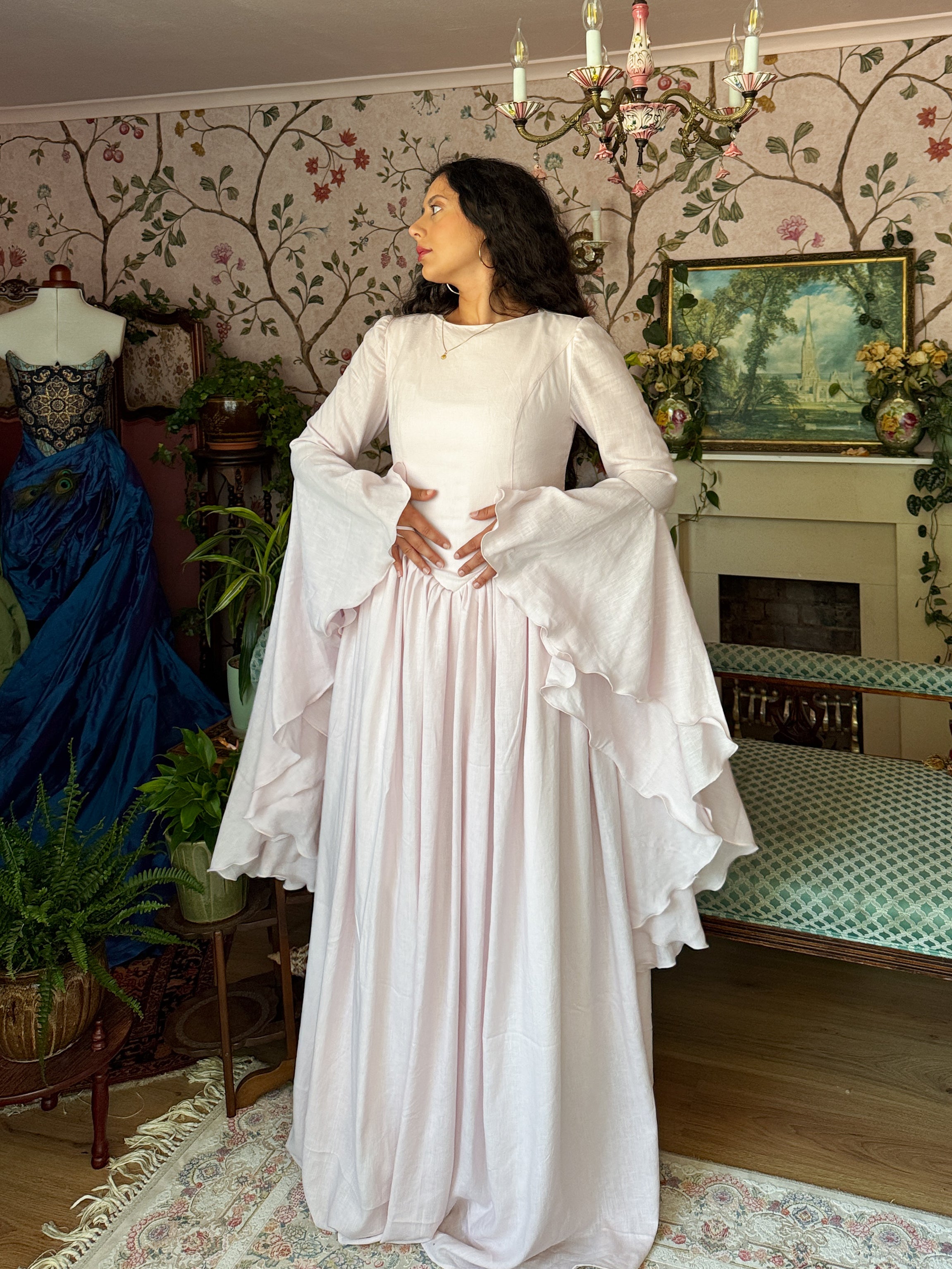 Peony Pre-Raphaelites Dress | Made to Order