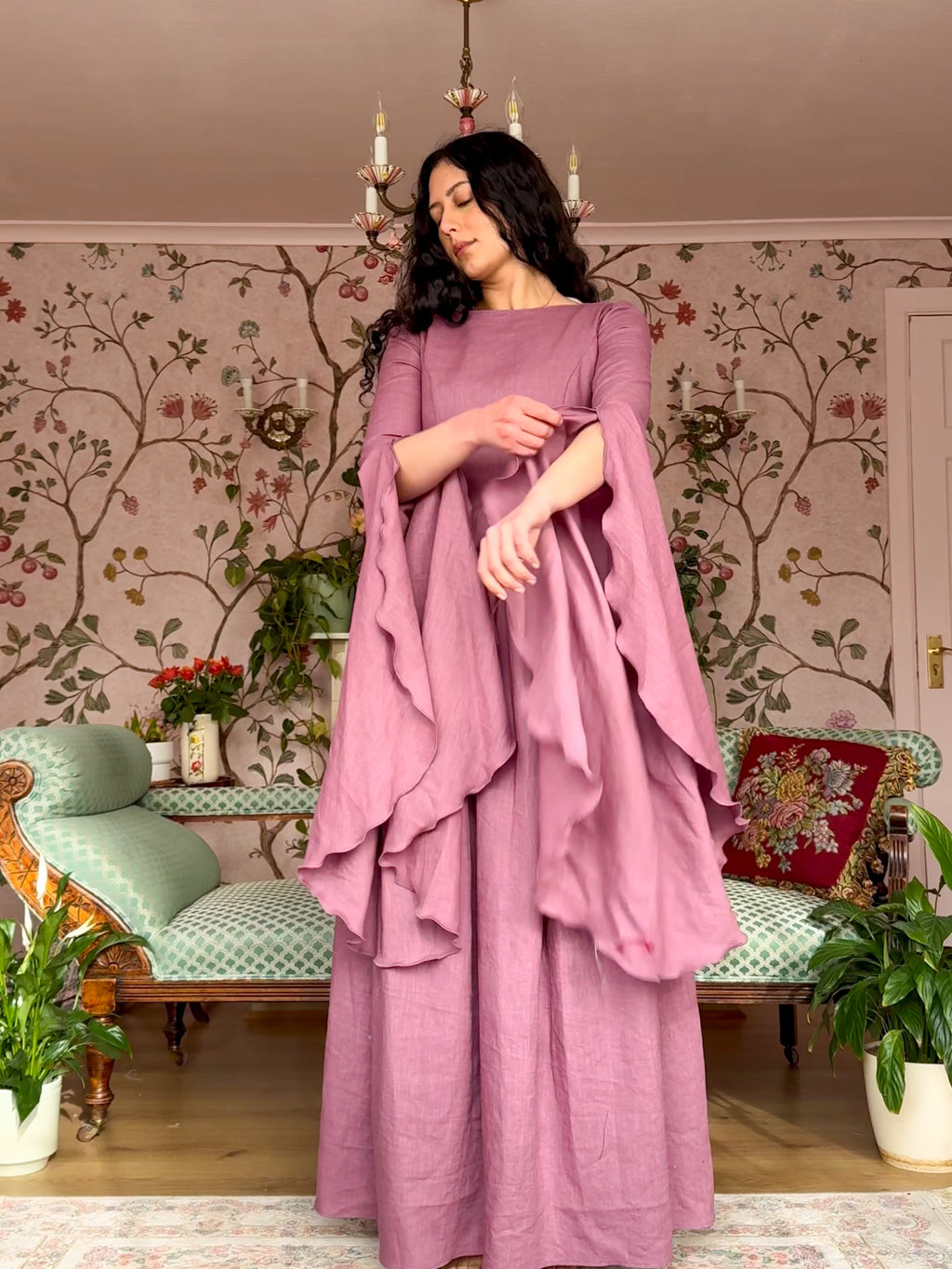 Rose Pre-Raphaelites Dress | Made to Order
