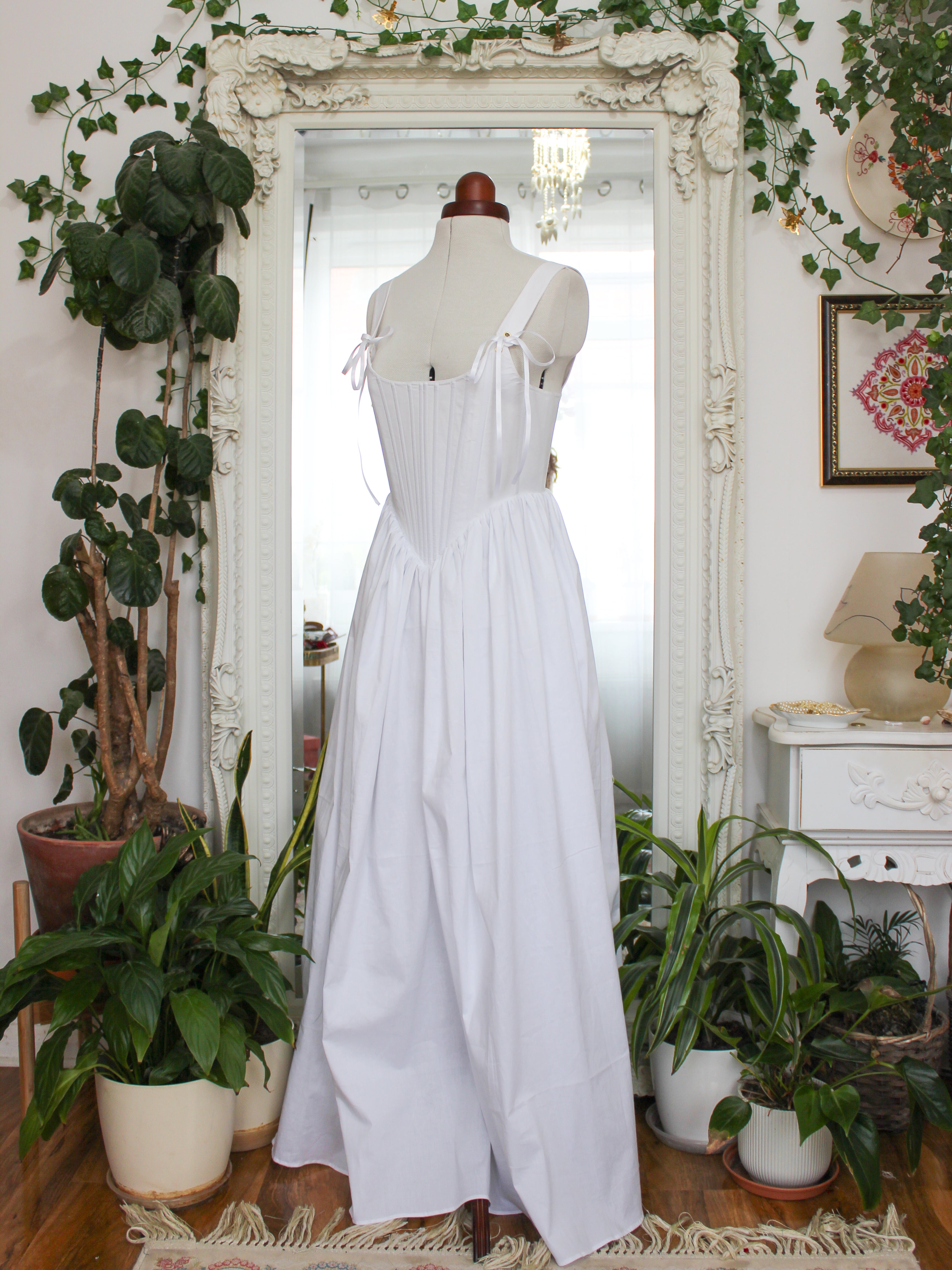 White Corset Dress | Made to Order