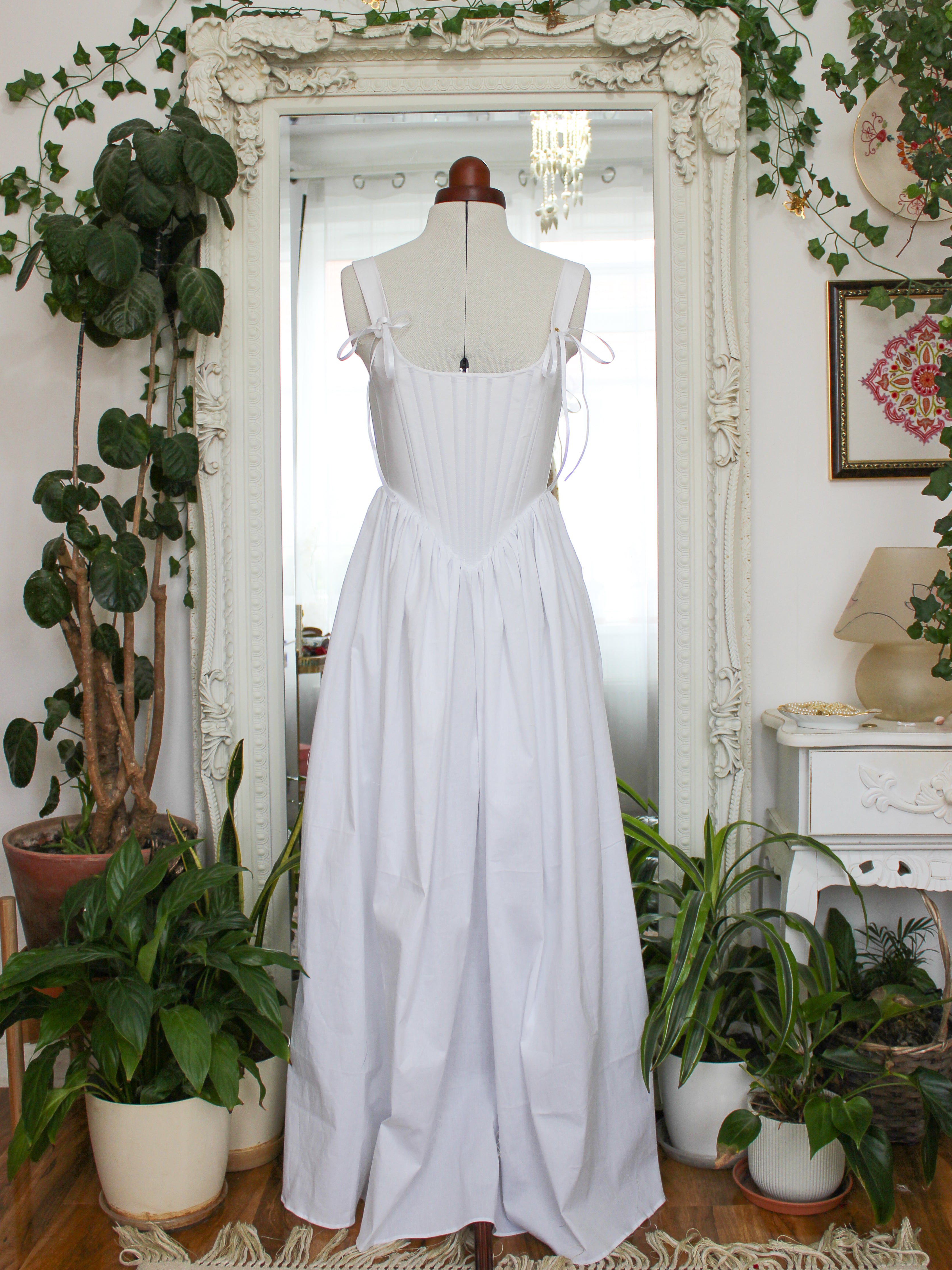 White Corset Dress | Made to Order