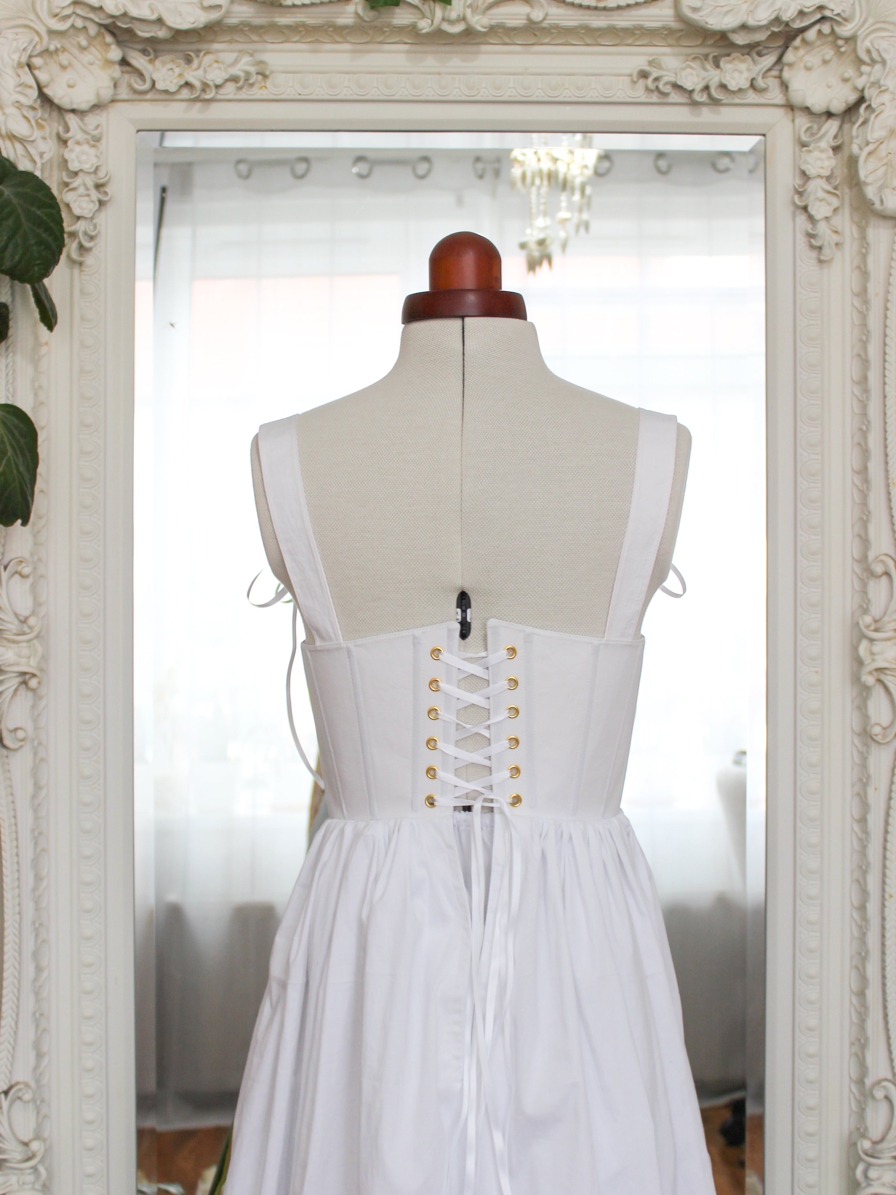 White Corset Dress | Made to Order