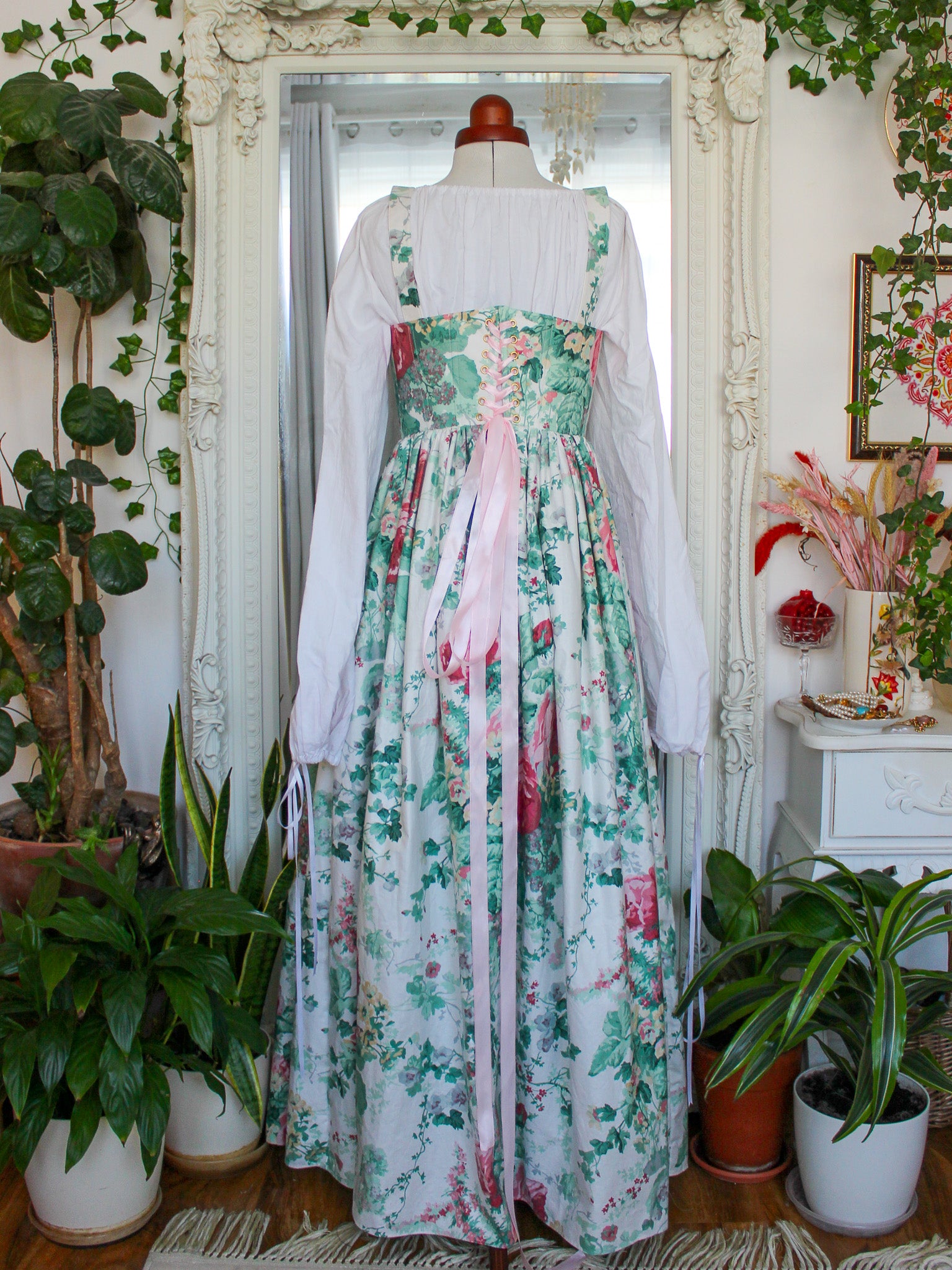 Corset Dress | Vintage Fabric | Made to Order