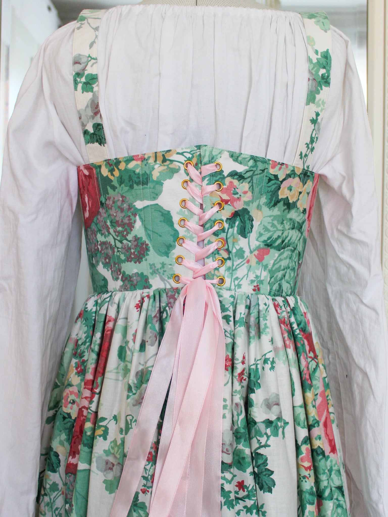 Corset Dress | Vintage Fabric | Made to Order