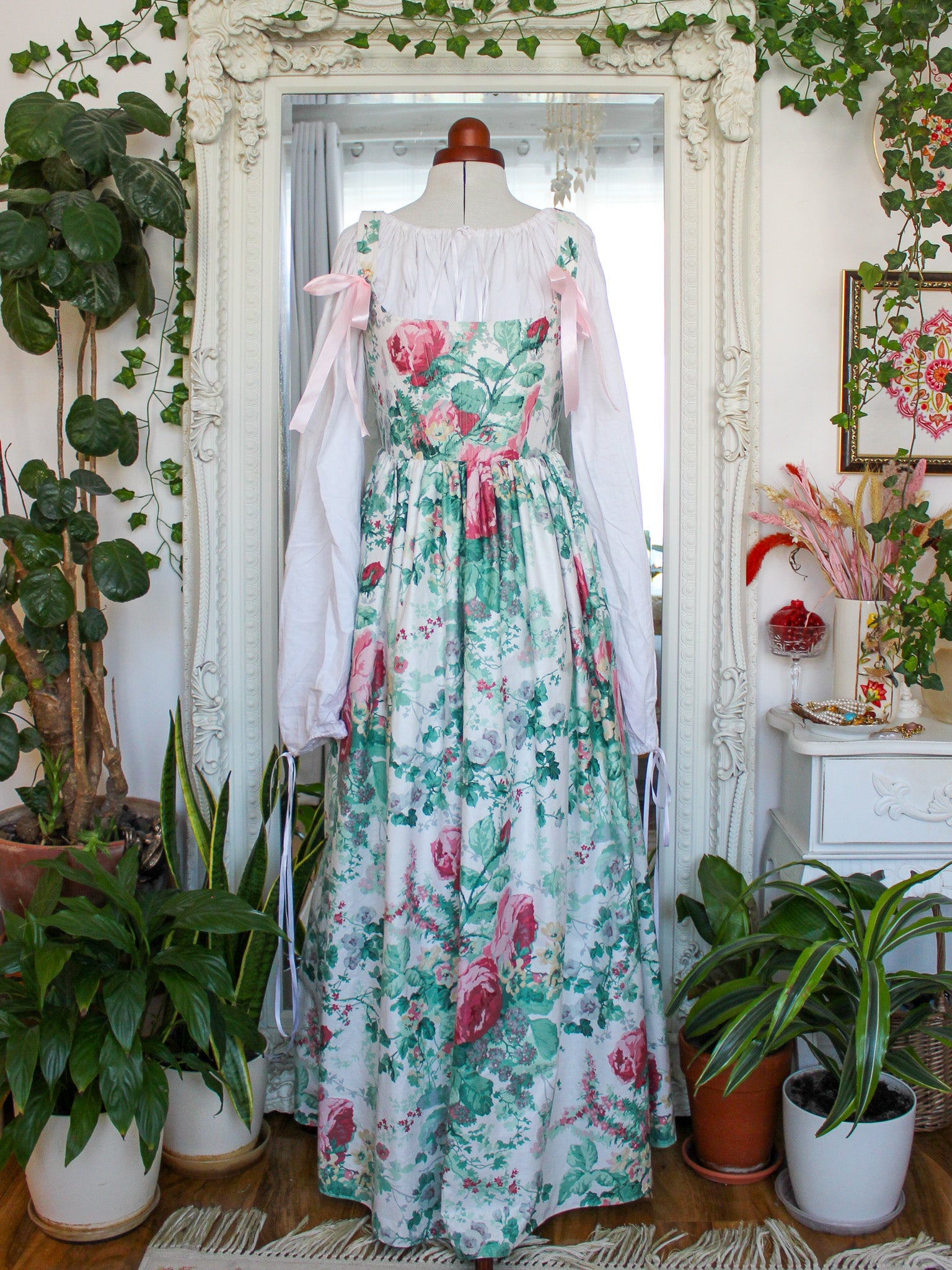 Corset Dress | Vintage Fabric | Made to Order