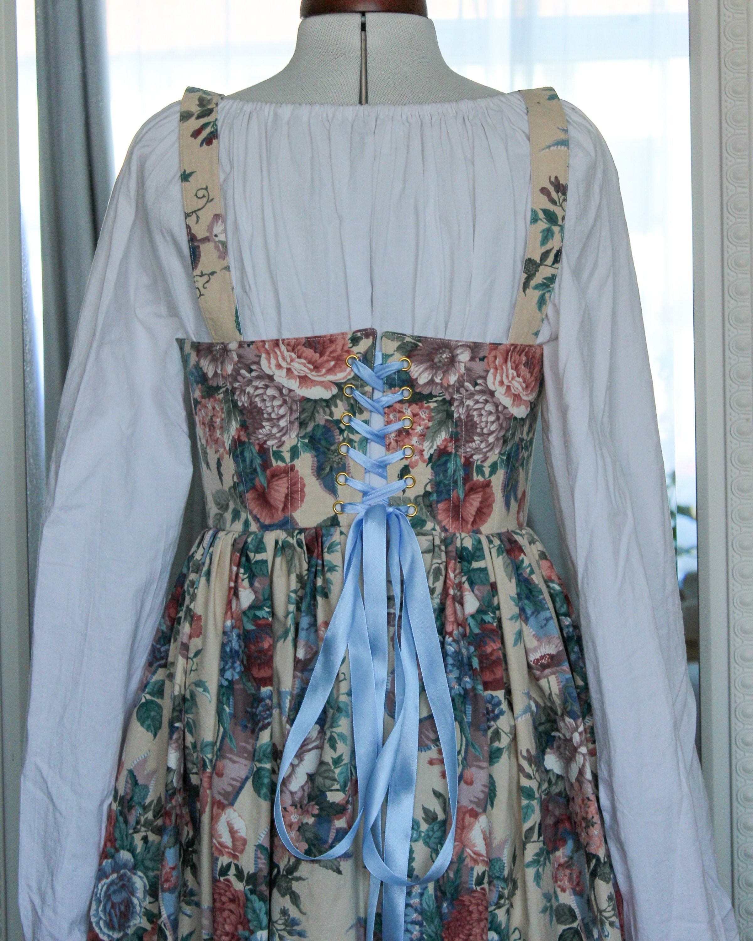 Corset Dress | Vintage Fabric | Made to Order